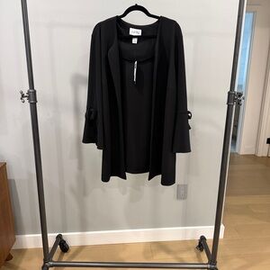 Joseph Ribkoff Black Long Sleeve Tunic Top